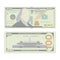 100 Dollars Banknote Vector. Cartoon US urrency. Two Sides Of One Hundred American Money Bill Isolated Illustration