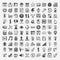 100 Doodle Web Icons