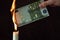 100 euro banknote burns on fire, concept of inflation and depreciation of money, energy crisis