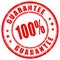 100 guarantee stamp