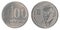 100 Israeli old Sheqels coin - Zeev Jabotinsky