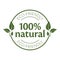 100% natural rubber stamp