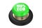 100 percent Eco green pushbutton