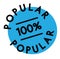 100 percent popular label