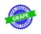 100 percents ORGANIC GRAPE Bicolor Clean Rosette Template for Stamp Seals