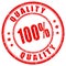 100 quality red rubber stamp