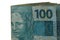 100 Real Money Notes from Brazil