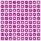 100 windows icons set grunge pink