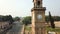 100 year old Dodda Gadiaya aka Silver Jubilee Clock Tower with Kannada numerals, Mysore, Karnataka, India