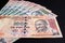 1000 and 100 Indian rupees notes