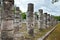 1000 pillars complex at Chichen Itza site, Yucatan, Mexico