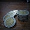 1000 rupees coins plam oil