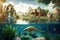 10000 BC water forest habitats