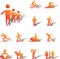 100A. Pictographs of people