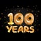 100th golden anniversary logo