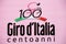 100Â° Giro d\' Italia - The logo