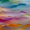 1062 Abstract Watercolor Smears: An artistic and abstract background featuring abstract watercolor smears in soft and blended co