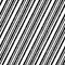 1078 Seamless texture with oblique black lines, modern stylish image.