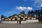 The 108 memorial chortens or stupas known as Druk Wangyal Chortens at the Dochula pass, Bhutan