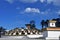 The 108 memorial chortens or stupas known as Druk Wangyal Chortens at the Dochula pass, Bhutan