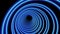 1080p tube / blue tunnel / abstract background tuneling