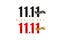 11.11 sale, 11.11 Online sale, singles day festival, golden ribbon black and red color, for Online shopping day poster, banner