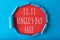 11.11 Single day sales. Blue circle torn paper with 11.11 Single days sale on red color background