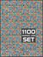 1100 universal icons set