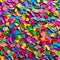 111 Confetti: A festive and cheerful background featuring confetti in bright and vibrant colors that create a lively and celebra