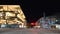 1111 Lincoln Road parking structure and Regal South Beach cinema in Miami Beach, Florida at night.