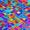 1118 Geometric Polygon Patterns: A modern and geometric background featuring geometric polygon patterns in vibrant and harmoniou