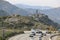 118 Ronald Reagan Freeway in Simi Valley, California from the Rocky Peak