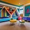 12 A colorful playroom with a teepee, toy storage, and playful decor2, Generative AI
