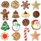 12 Days of Cute Christmas cookies