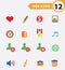 12 Easy icons