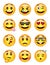 12 emoticons - pack 1 - EPS - illustrator