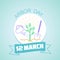 12 March Arbor Day