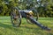 A 12 pounder M1841 Howitzer Field cannon