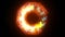 12 zodiac and Octagon fire power overwhelming around powerful magic orange