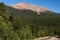 13,911 foot Mount Meeker in Rocky Mountain National Park, Colorado.