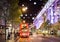 13 November 2014 view on Oxford Street, London, decorated for Christmas and New Year