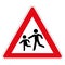 136 Children road sign of Germany