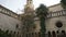 13th Century Franciscan Monastery, with a view of the bell tower, in Dubrovnik.