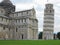 14.06.2017, Pisa, Tuscany, Italy: Leaning Tower of Pisa near Cat