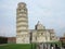 14.06.2017, Pisa, Tuscany, Italy: Leaning Tower of Pisa near Cat