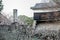 14 Jan 2020 - Kumamoto City, Kyushu, Japan : Damaged Kumamoto Castle. Damaged by a magnitude 6.2 earthquake on 14 april 2016