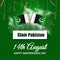 14th August pakistan independence day banner or poster with national flag and minor-e-pakistan. Concept of national holiday.vecror