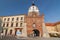 14th Century Krakow Gate Brama Krakowska, the main entrance into the old city Stare Miasto, Lublin, Poland