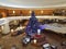 15 dec 2016, Kuala Lumpur. Christmas tree masterpiece at hotel lobby