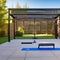 15 An outdoor workout area with exercise equipment, a yoga mat, and a water fountain2, Generative AI